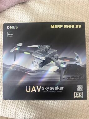 DMES UAV Sky Seeker Drone - Black with Metallic Accents